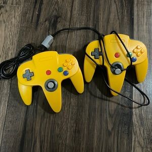 2 pack N64 controllers